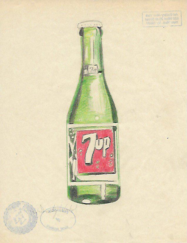 Signed Andy Warhol Mixed Media on Paper: Signed Andy Warhol Mixed Media on Paper. Approx Size: 11 3/4 x 8 1/2 inches. Provenance: NY Collector.Sold as is to the manner or style of the artist, Good Condition, See photos.Condition ReportCondit