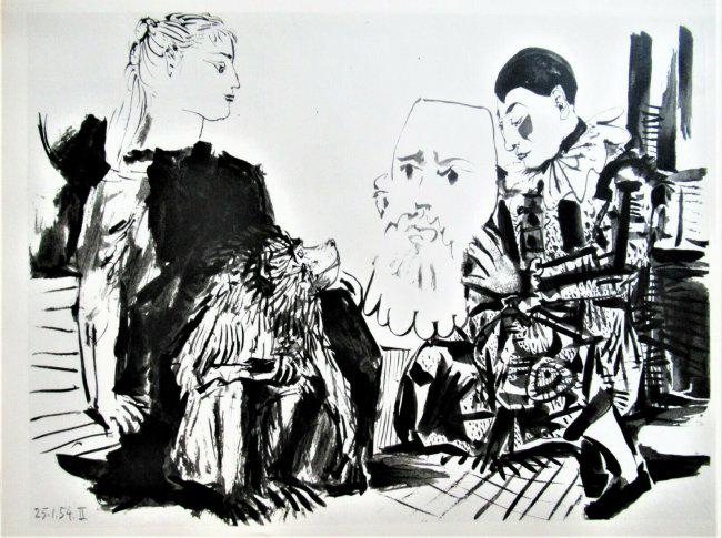 PABLO PICASSO ORIGINAL HELIOGRAVURES. after Picasso. (1 of 1)