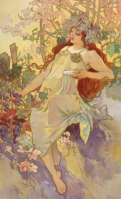 ALPHONSE MUCHA ART NOUVEAU (1 of 1)