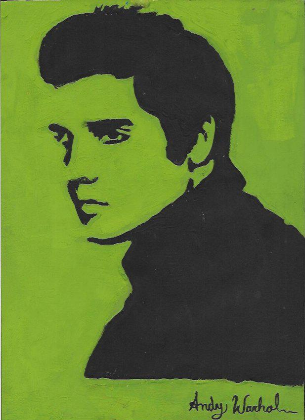 Signed Andy Warhol Mixed Media on Paper: Signed Andy Warhol Mixed Media on Paper. Approx Size: 13 x 8 1/2 inches. Provenance: NY Collector.Sold as is in the manner or style of the artist. Good Condition. See photos.