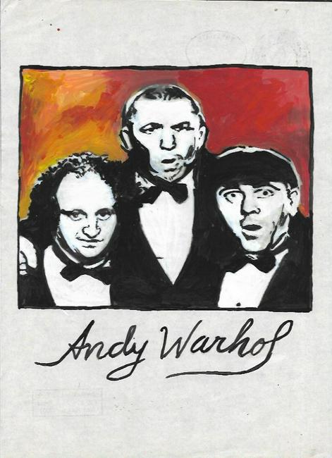 Signed Andy Warhol Mixed Media on Paper: Signed Andy Warhol Mixed Media on Paper. Approx Size: 11 3/4 x 8 1/2 inches. Provenance: NY Collector.Sold as is in the manner or style of the artist. Good Condition. See photos.