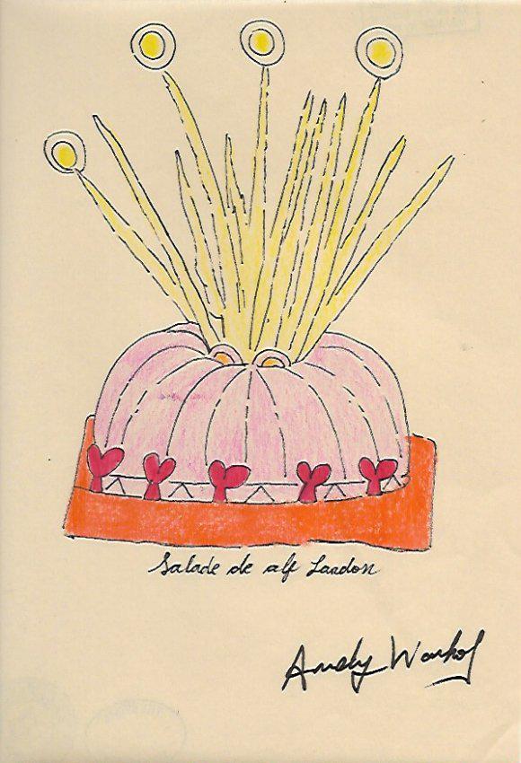 Signed Andy Warhol Mixed Media on Paper: Signed Andy Warhol Mixed Media on Paper. Approx Size: 11 3/4 x 8 1/2 inches. Provenance: NY Collector.Sold as is to the manner or style of the artist, Good Condition, See photos