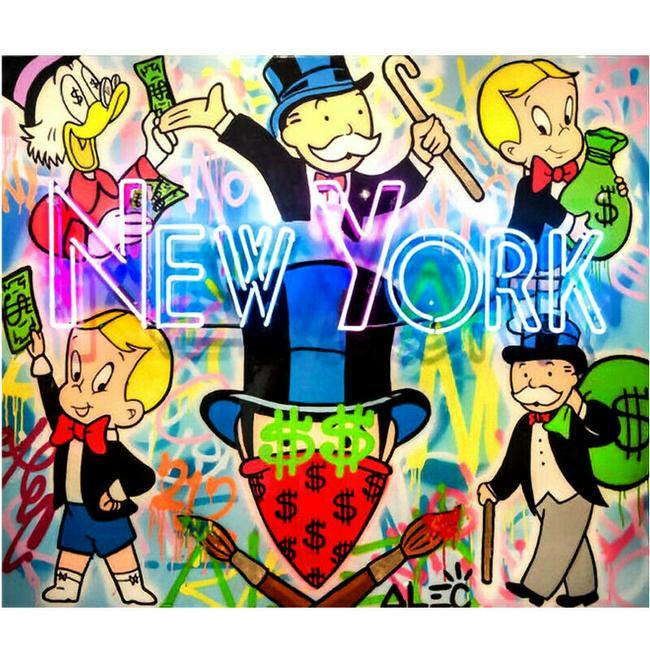 Alec monopoly Print on Canvas (1 of 1)