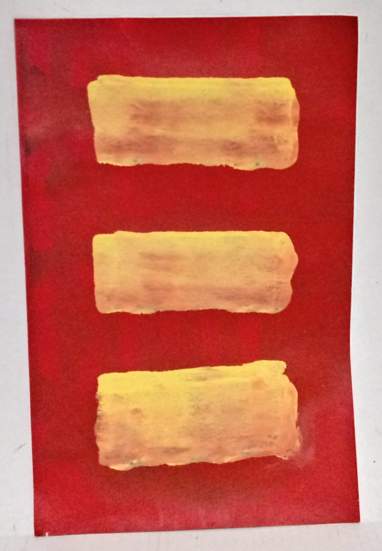 Mark Rothko Mixed Media on Paper (1 of 2)