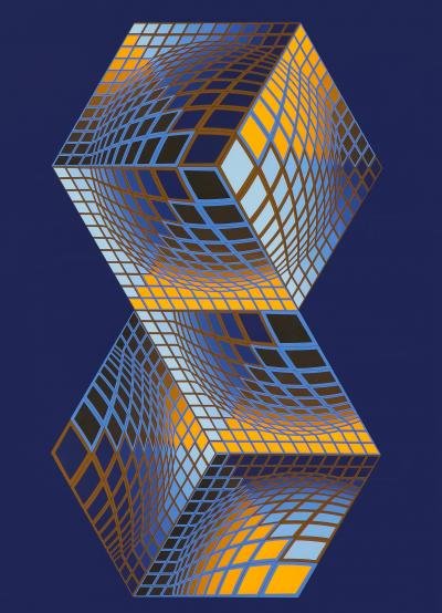 Victor Vasarely OP Art Print (1 of 1)