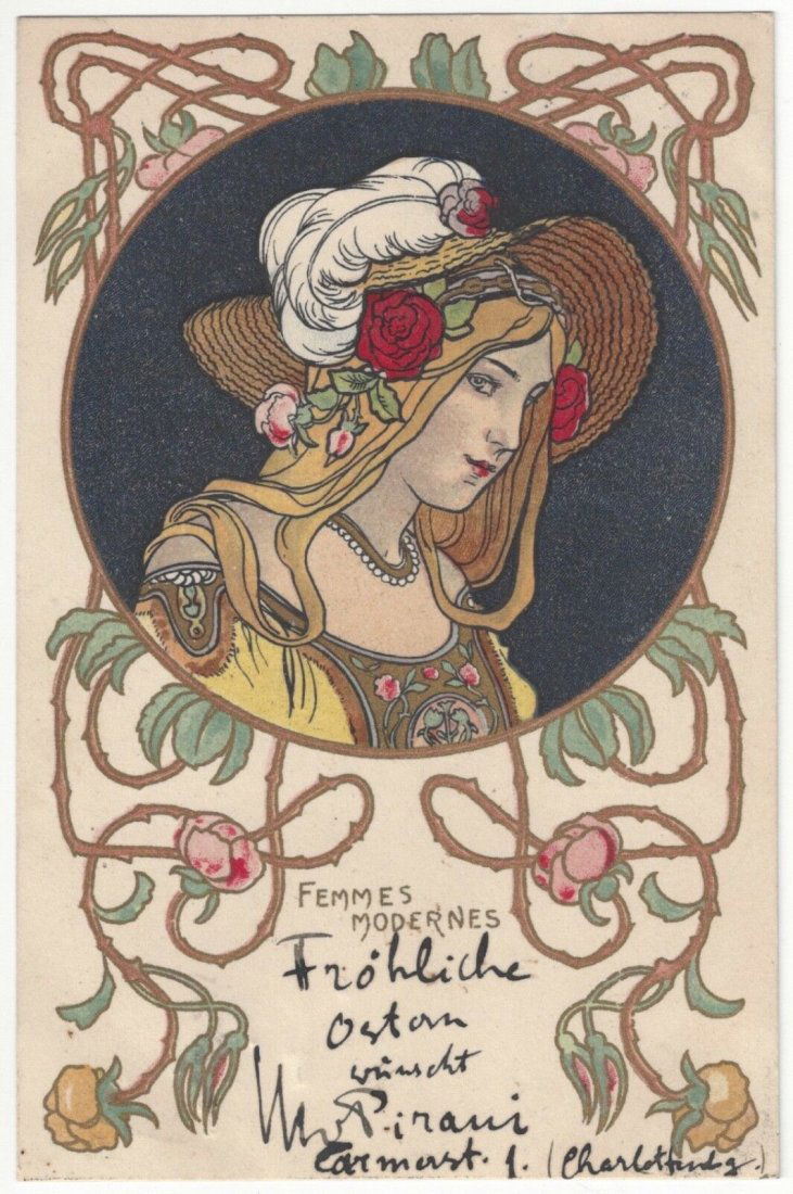 Alphonse Mucha Print on Thick Paper (1 of 1)
