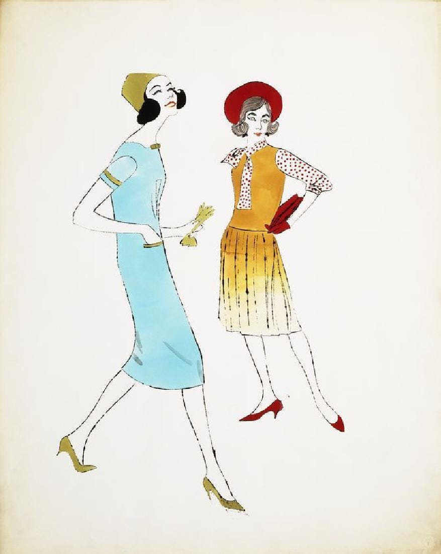 Andy Warhol Mixed Media Print on Paper: Andy Warhol Mixed Media Print on Paper. Approx Size:12 x 18 inches. Provenance: NY Collector.Sold as is to the manner or style of the artist, Good Condition, See photos