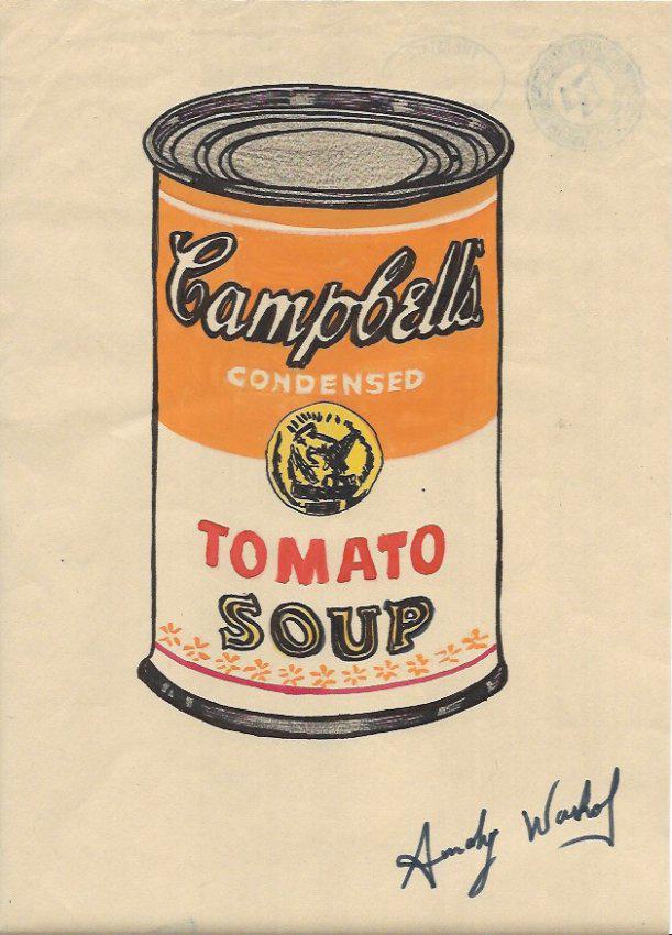 Signed Andy Warhol Mixed Media on Paper: Signed Andy Warhol Mixed Media on Paper. Approx Size: 11 3/4 x 8 1/2 inches. Provenance: NY Collector.Sold as is to the manner or style of the artist, Good Condition, See photos