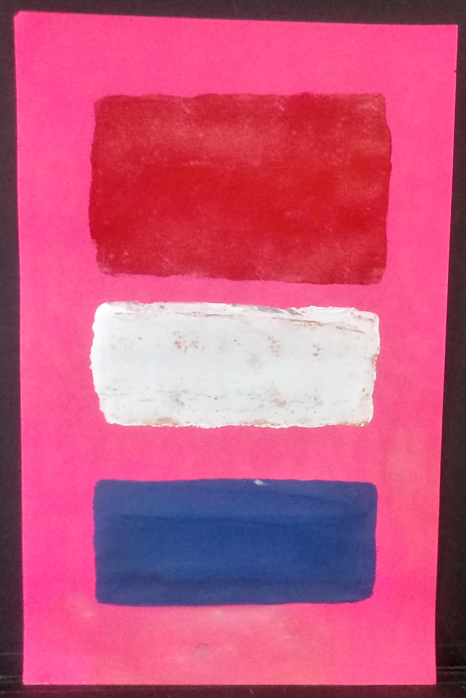 Mark Rothko Mixed Media on Paper: Mark Rothko Mixed Media Painting on Paper. Approx Size: 12 x 8 inches. Stamp signed on verso. NY Collector.Sold as is to the manner or style of the artist, Good Condition, See photos.Mark Rothko, born