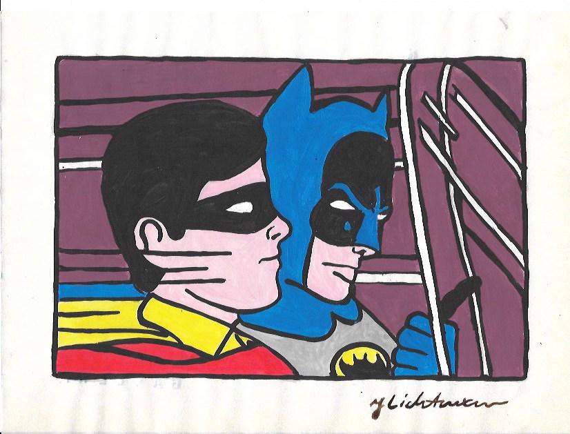 Roy Lichtenstein drawing on Paper: Roy Lichtenstein drawing on Paper Style of Artist .Size 11 1/2 x 8. Unframed. Provenance: Private Collector, NY. No Coa. Roy Fox Lichtenstein (October 27, 1923 - September 29, 1997) was an American po