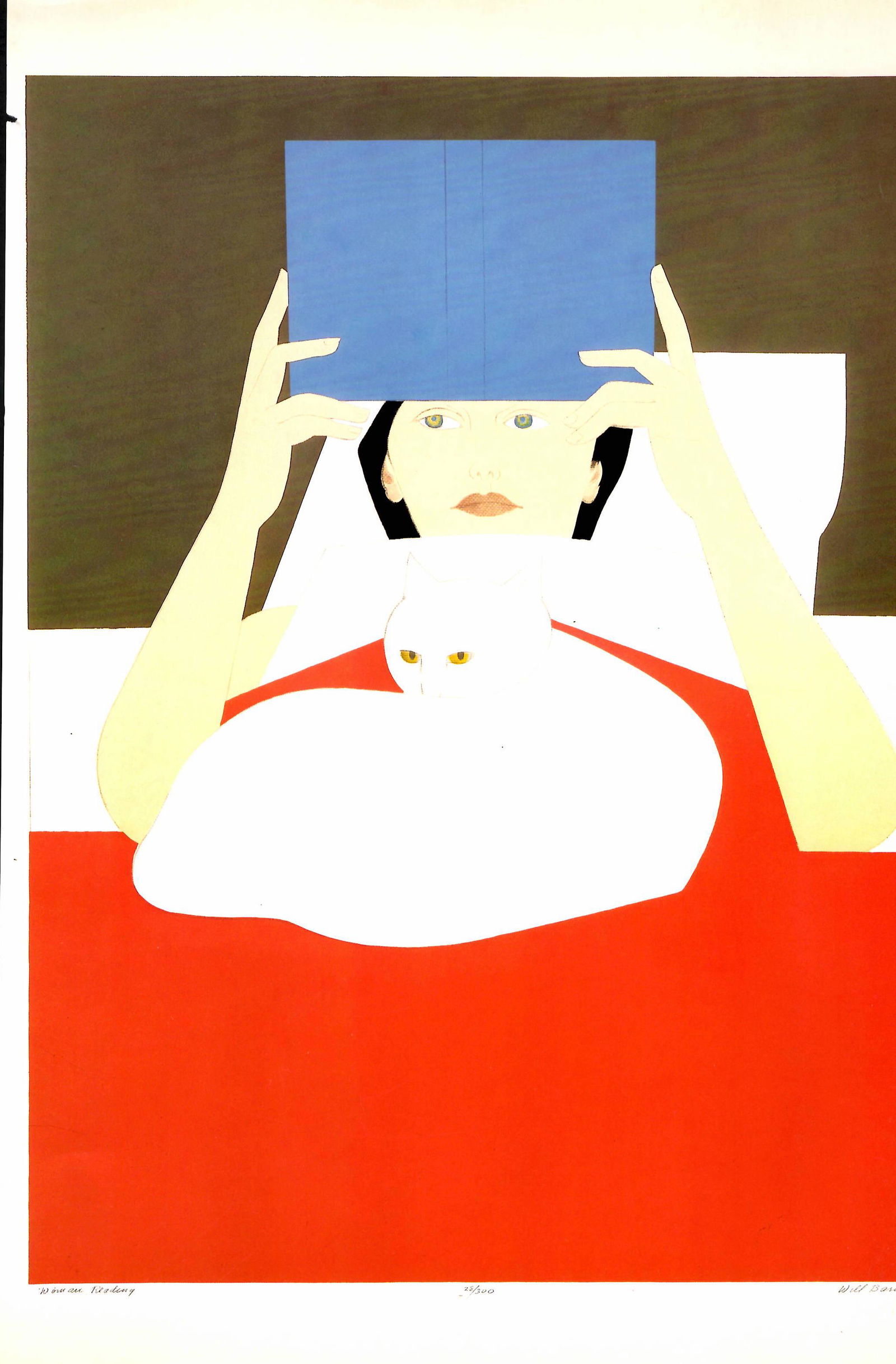 Will Barnet Print Number/signed on Paper (1 of 1)