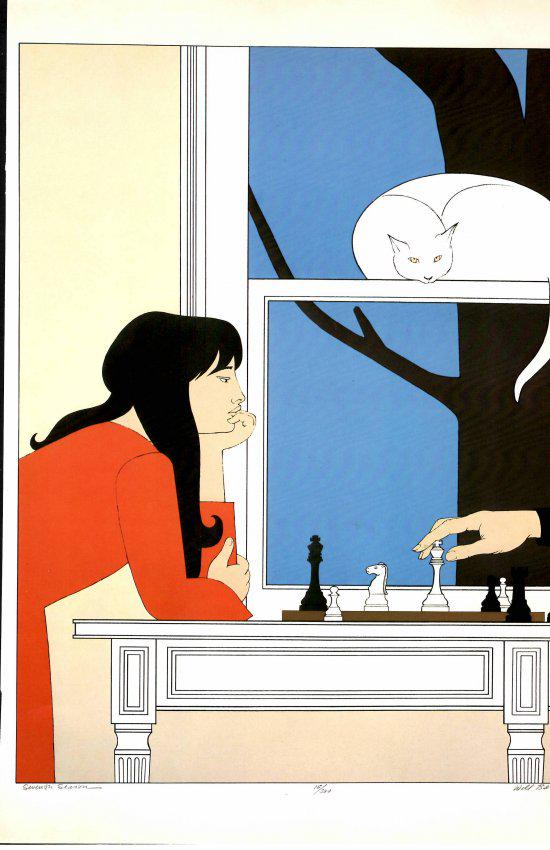 Will Barnet Print Number/signed on Paper (1 of 1)