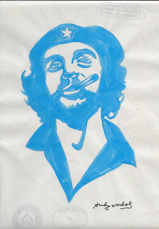 Andy Warhol Mixed Media on Paper (1 of 2)