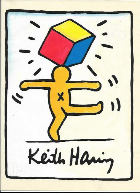 Keith Haring Mix Media Drawing Signed. New York: Keith Haring Mix Media Drawing Signed. New York Collection. Keith Allen Haring (May 4, 1958. February 16, 1990) was an American artist whose pop art and graffiti-like work grew out of the New York Cit
