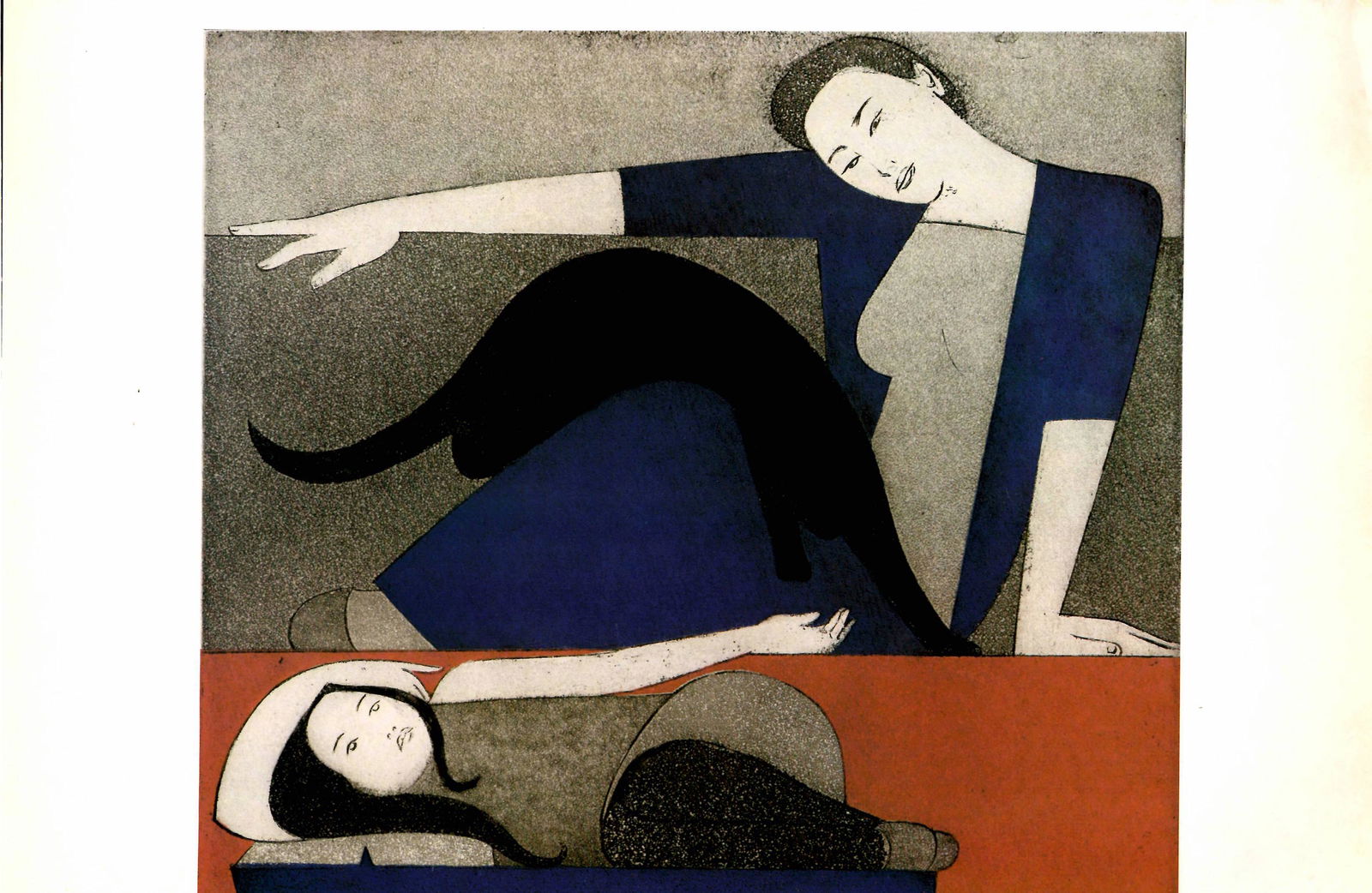 Will Barnet Print Number/signed on Paper (1 of 1)