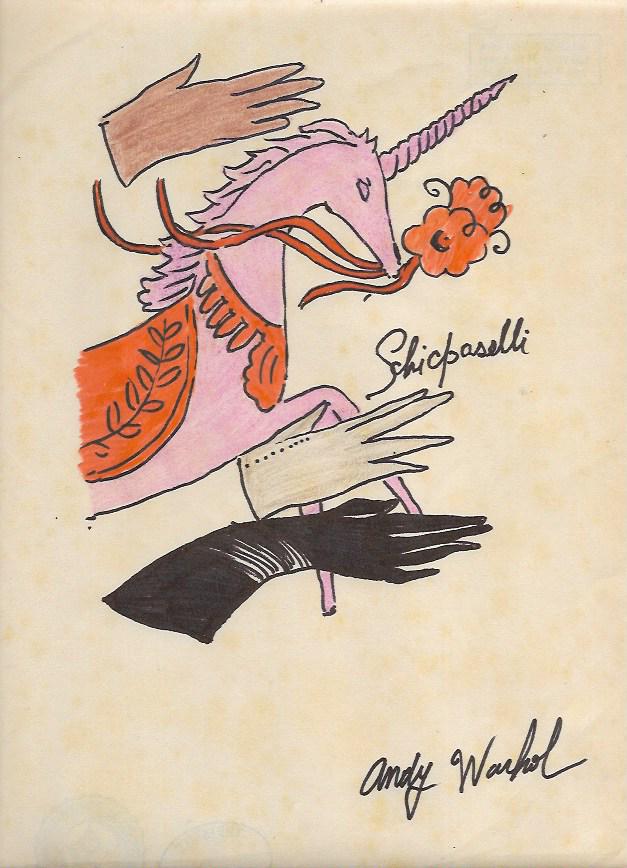 Andy Warhol Mixed Media on Paper (1 of 2)