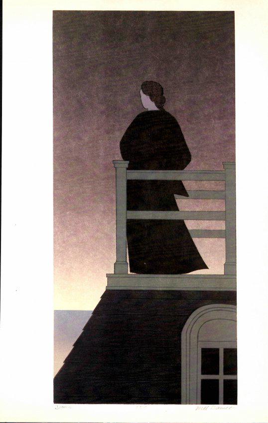 Will Barnet Print Number/signed on Paper (1 of 1)