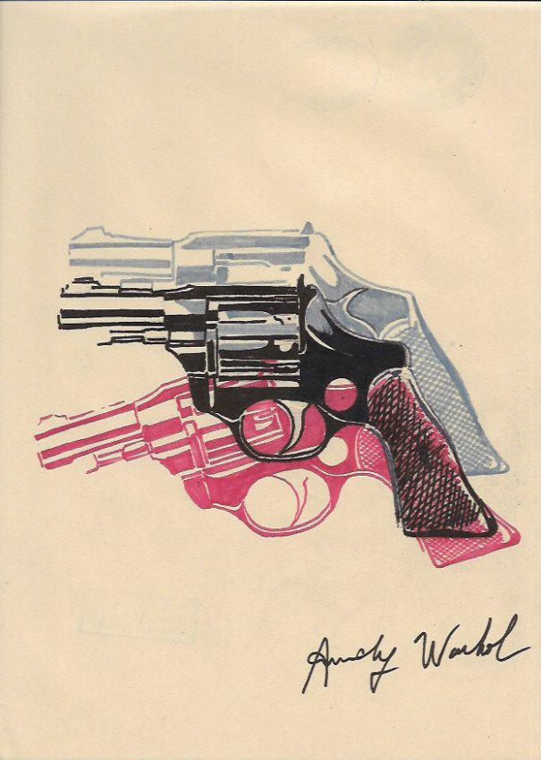 Signed Andy Warhol Mixed Media on Paper: Signed Andy Warhol Mixed Media on Paper. Approx Size: 11 3/4 x 8 1/2 inches. NY Collector. No Coa or Documents .Sold as is to the manner or style of the artist, Good Condition, See photos