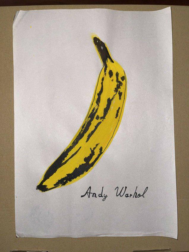 Signed Andy Warhol Mixed Media on Paper: Signed Andy Warhol Mixed Media on Paper. On verso, also stamp inscribed Authorized by the Andy Warhol Foundation. Approx Size: 11 3/4 x 8 1/2 inches. Provenance: This item has limited provenance from 