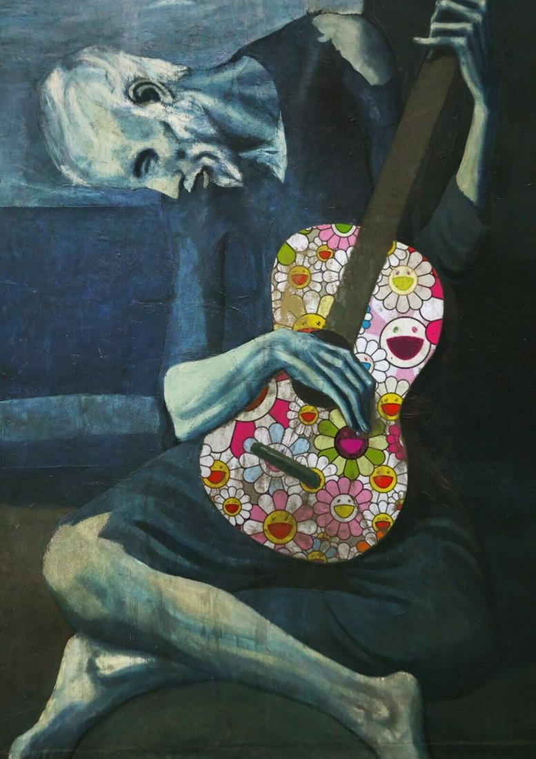 LARGE Signed Graffiti Pop Art Print Death NYC (1 of 1)