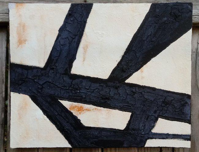 FRANZ KLINE ABSTRACT EXPRESSIONISM PAINTING ON Canvas (1 of 2)