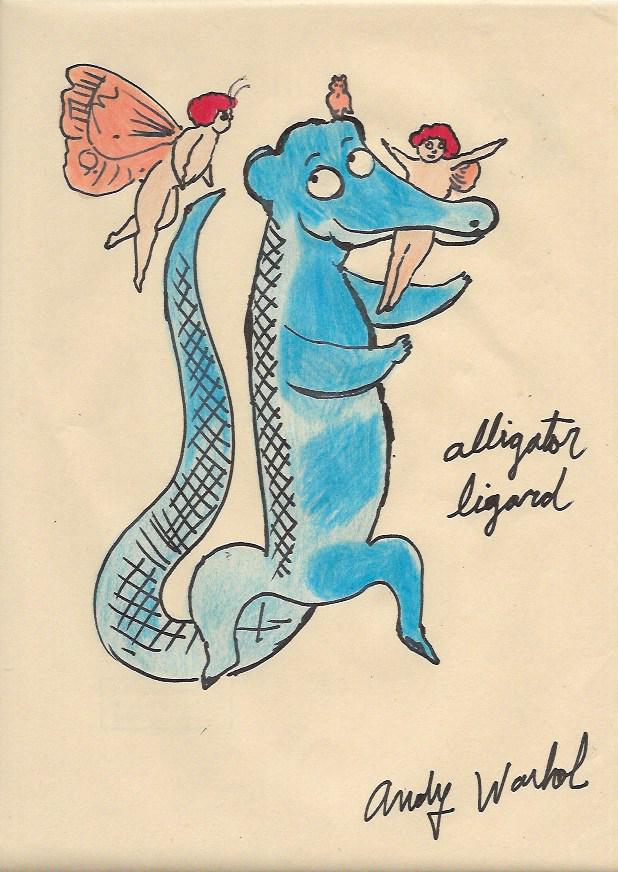 Signed Andy Warhol Mixed Media on Paper: Signed Andy Warhol Mixed Media on Paper. Approx Size: 11 3/4 x 8 1/2 inches. NY Collector. No Coa or Documents .Sold as is to the manner or style of the artist, Good Condition, See photos