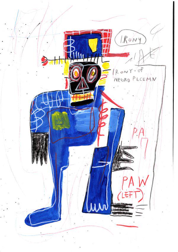 Jean-Michel Basquiat Expressionism Painting Drawing (1 of 1)