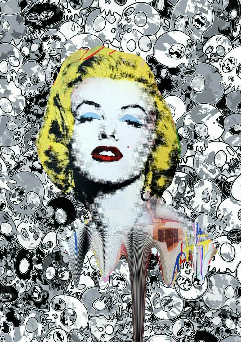 LARGE Signed Graffiti Pop Art Print: LARGE Signed Graffiti Pop Art Print Death NYC Ltd Ed size:12 x 17.Paper: Fine art 300 gsm paper.Certificate of Authenticity signed by DEATH NYC Collection.WE OFFER IN-HOUSE SHIPPING VIA USPS PRIORITY 