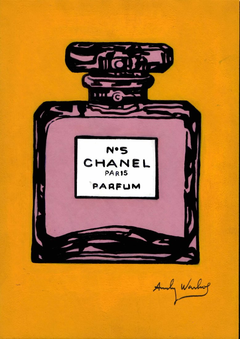 Signed Andy Warhol Mixed Media on Paper: Signed Andy Warhol Mixed Media on Paper. On verso, also stamp inscribed Authorized by the Andy Warhol Foundation. Approx Size: 11 3/4 x 8 1/2 inches. Provenance:Private Collector. This item has limite