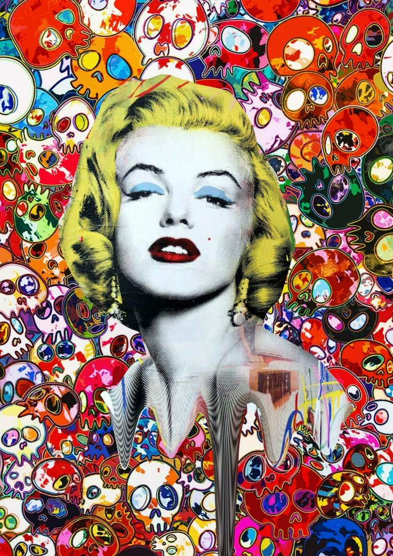 LARGE Signed Graffiti Pop Art Print: LARGE Signed Graffiti Pop Art Print Death NYC Ltd Ed size:12 x 17.Paper: Fine art 300 gsm paper.Certificate of Authenticity signed by DEATH NYC Collection.WE OFFER IN-HOUSE SHIPPING VIA USPS PRIORITY 