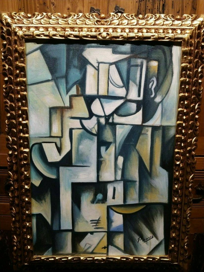 Pablo Picasso painting oil on canvas (1 of 6)