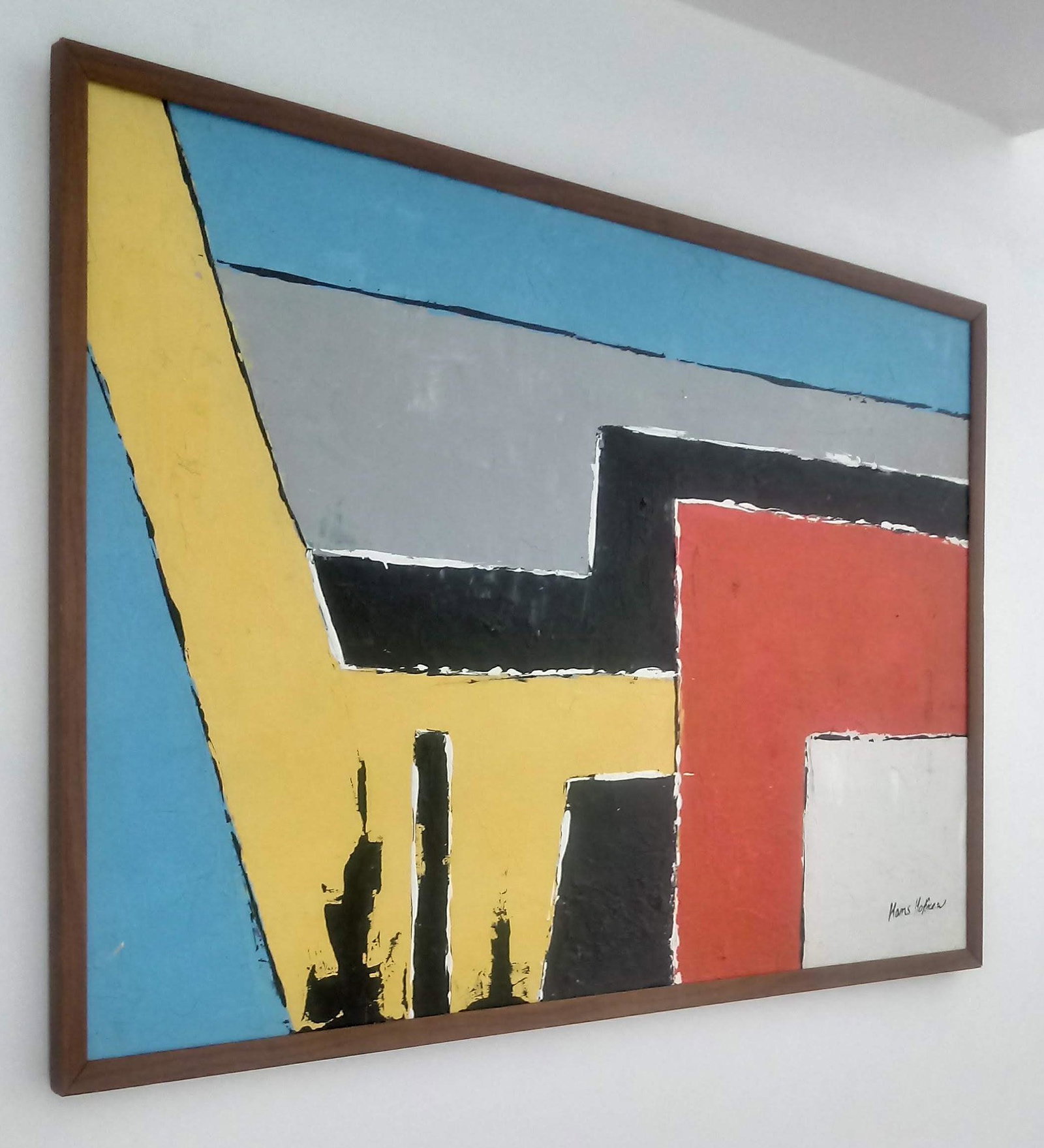 Hans Hoffman Painting  on Canvas (1 of 4)