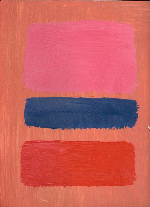 Mark Rothko Mixed Media on Paper: Mark Rothko Mixed Media on Paper. Approx Size: 12 x 8 inches. Stamp signed on verso. NY Collector.Sold as is to the manner or style of the artist, Good Condition, See photos.Mark Rothko, born Markus Y