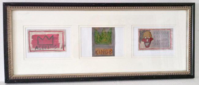 Jean Michel Basquiat 3 Post card (1 of 5)