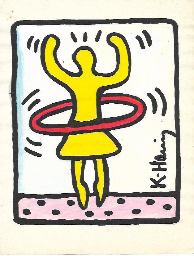 Andy Warhol Mixed Media on Paper sign (1 of 2)