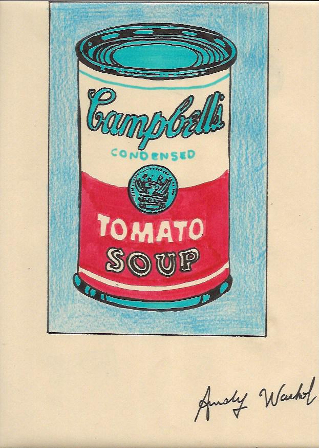 Signed Andy Warhol Mixed Media on Paper: Signed Andy Warhol Mixed Media on Paper. Approx Size: 11 3/4 x 8 1/2 inches. NY Collector. No Coa or Documents .Sold as is to the manner or style of the artist, Good Condition, See photos