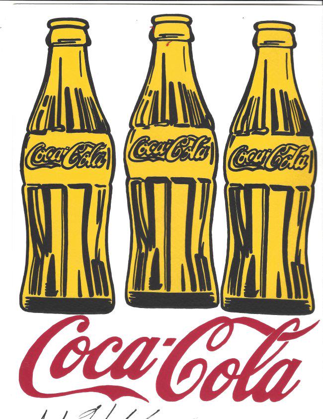Signed Andy Warhol Mixed Media on Paper (Style OF): Signed Andy Warhol(Style OF)Mixed Media on Paper. On verso, also stamp inscribed Authorized by the Andy Warhol Foundation. Approx Size: 11 3/4 x 8 1/2 inches. Provenance:Private Collector. This item h