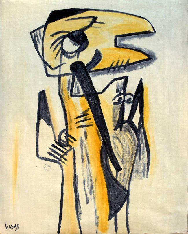 Vigas, (Style OF)Modern Old 20th Century (1 of 4)