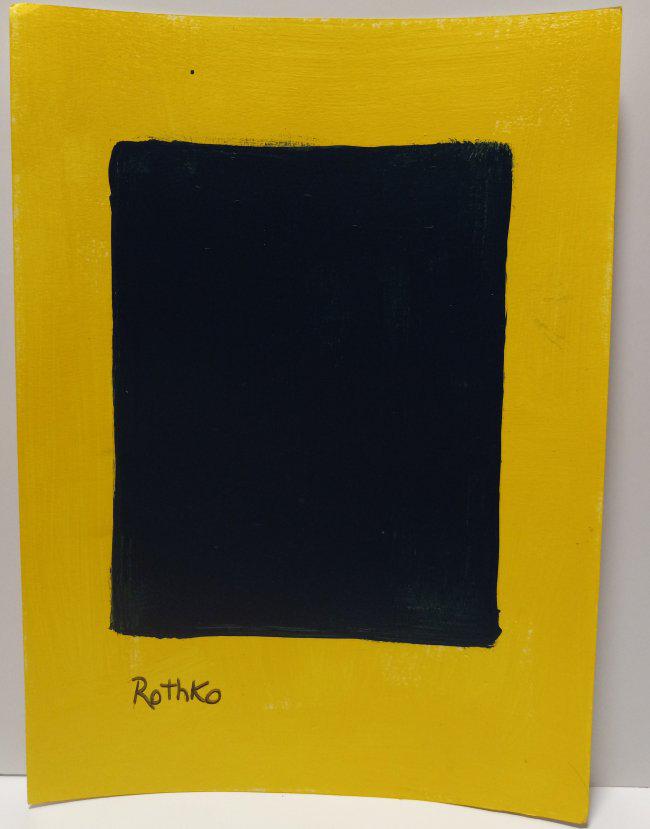 Mark Rothko Mixed Media on Paper. (1 of 2)