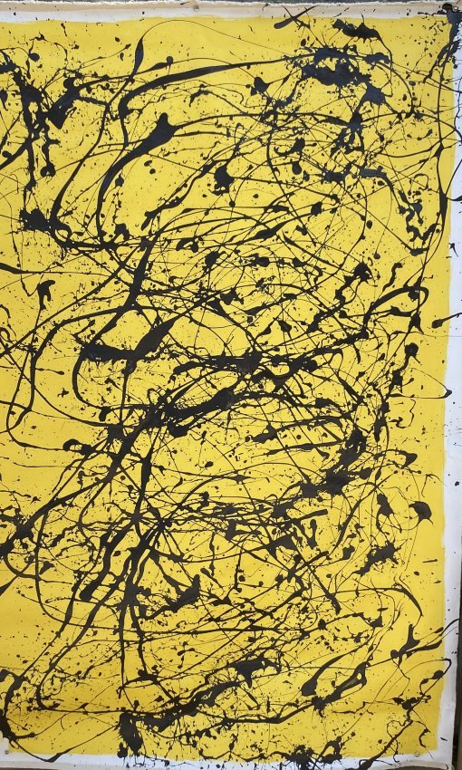 Xl Abstract Painting On Canvas