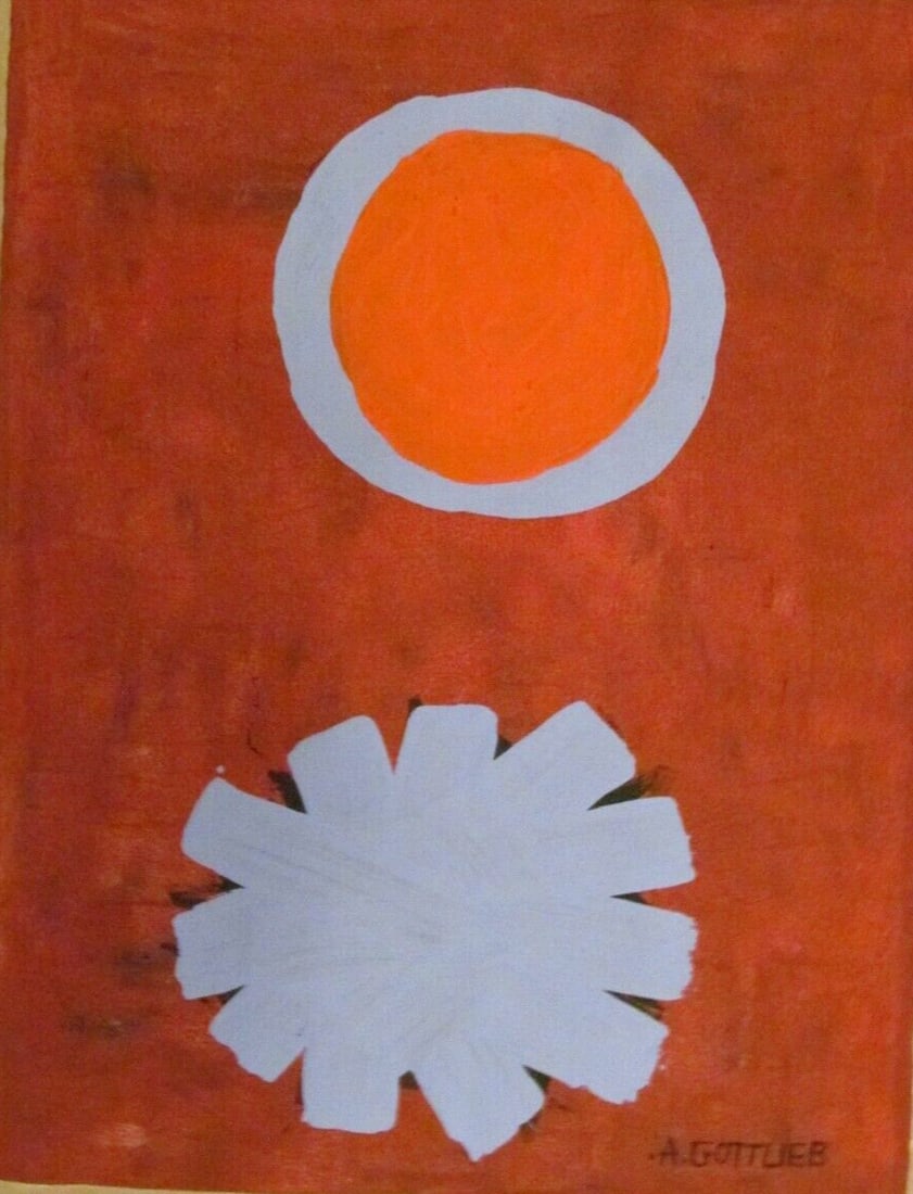 Abstract Painting  Adolph Gottlieb After (artist) (1 of 2)