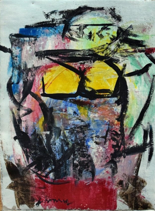 De Kooning, 20th Century Modern Painting on Canvas (After Artist) (1 of 4)