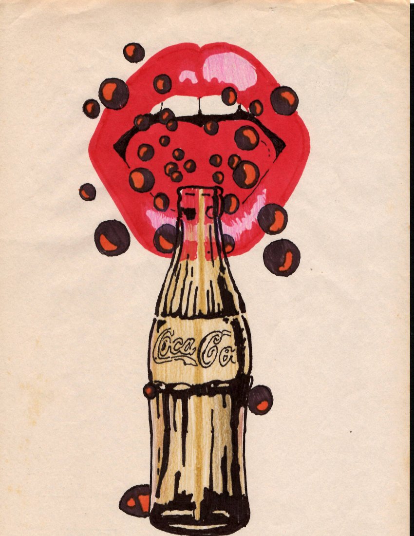 Andy Warhol Mixed Media on Paper: Andy Warhol Mixed Media on Paper,Authorized by the Andy Warhol Foundation. Size Approx Size: 11 3/4 x 8 1/2 inches. NY Collector. No COA or Documents. Sold as is to the manner or style of after artist