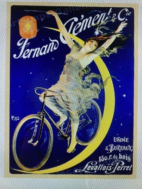 1890s "Fernand Clement" Moon  Bicycle Cycle (1 of 1)