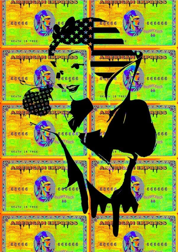 LARGE Signed Graffiti Pop Art Print: LARGE Signed Graffiti Pop Art Print Death NYC Ltd Ed size:12 x 17.Paper: Fine art 300 gsm paper.Certificate of Authenticity signed by DEATH NYC Collection.WE OFFER IN-HOUSE SHIPPING VIA USPS PRIORITY 