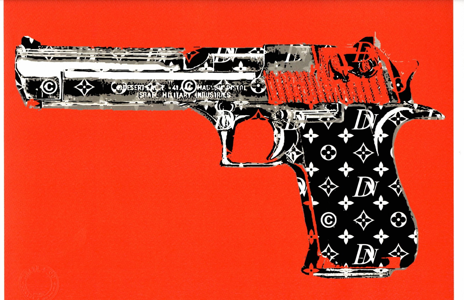 LARGE Signed Graffiti Pop Art Print Death NYC: LARGE Signed Graffiti Pop Art Print Death NYC Ltd Ed size:12 x 17.Paper: Fine art 300 gsm paper.Certificate of Authenticity signed by DEATH NYC Collection.WE OFFER IN-HOUSE SHIPPING VIA USPS PRIORITY 