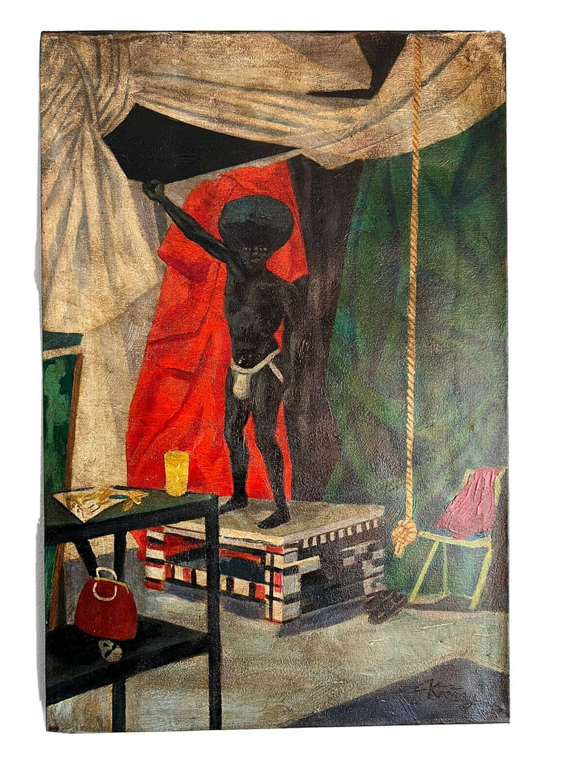 Kerry James Marshall Oil On Canvas (1 of 4)