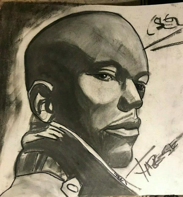 Bob Dylan Charcoal drawing on Paper: Bob Dylan Charcoal drawing on Paper of Civil Rights Era singer signed MR . No COA or documents. Sold as is.Size 8 x10. Good Condition. See Photo