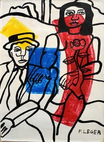 F. Leger , Modern Old 20th Century art painting (After artist)