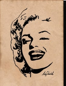 Andy Warhol Mixed Media on Paper